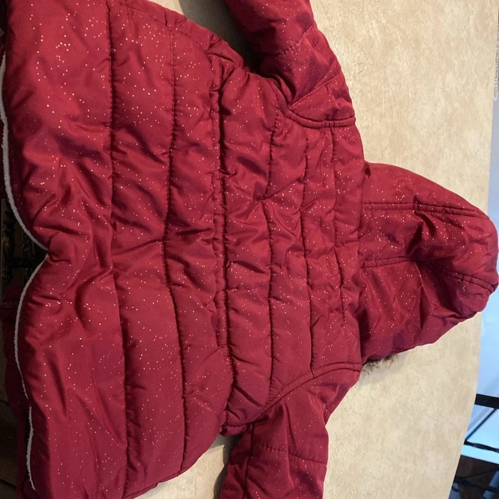 Carters 18M burgundy coat